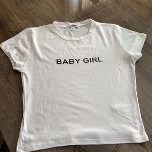Fashion Nova “Baby Girl” Top